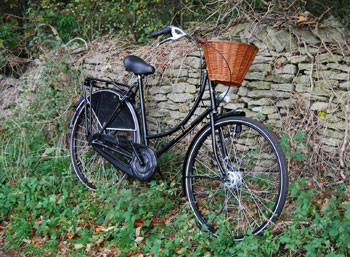 photograph of bicycle