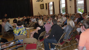 photograph of public meeting